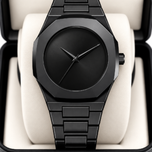 Noir Edge Black Wristwatch