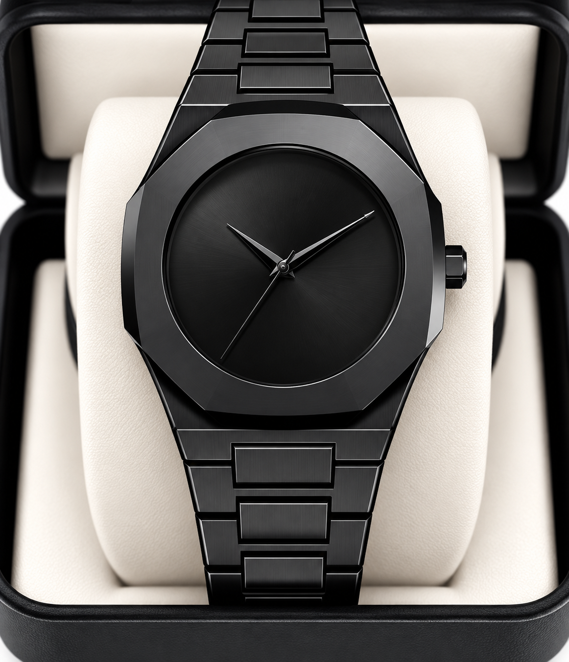 Noir Edge Black Wristwatch